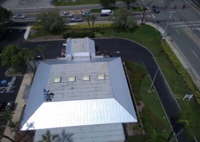 5-V Metal and Modified Roofing System Installation Sarasota FL Bringman Roofing