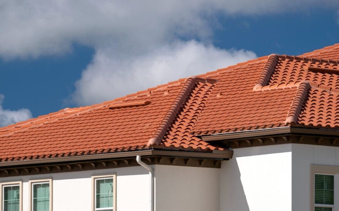 image of tile roof on a house